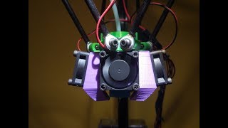 Anycubic Kossel Effector modified for BlTouch mount