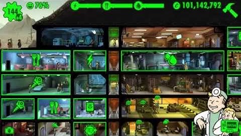 Fallout Shelter Mega Mod Infinite Lunchbox and unlimited caps