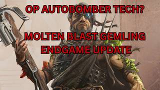 Insane AUTOBOMBER tech?! - Molten Blast Gemling Legionnaire - 0.5 POE 2- End Game Blaster