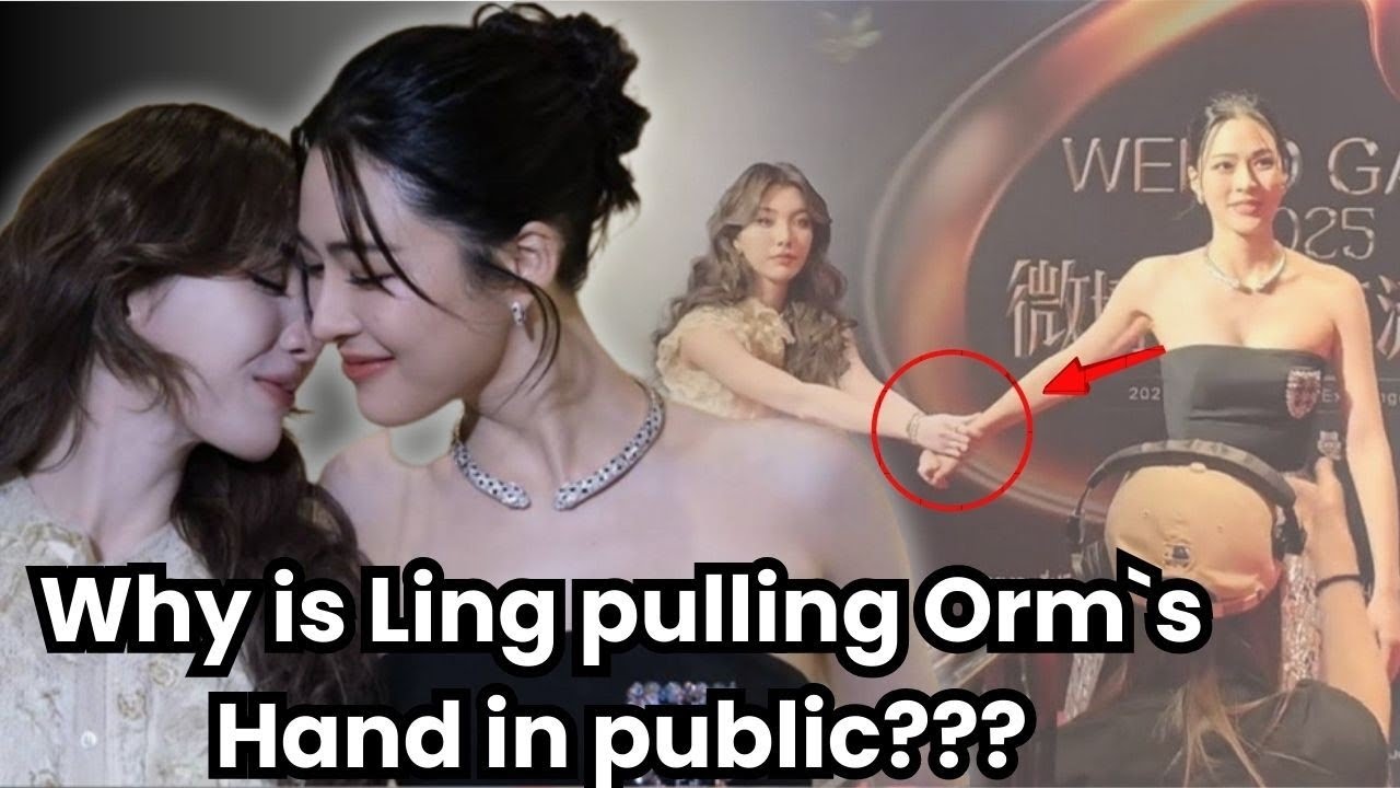 Why is Ling pulling Orm`s Hand in public??? || #lingorm - YouTube