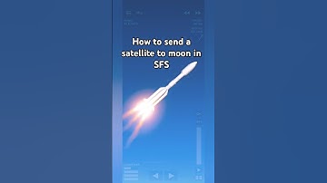 How to send a satellite to the moon in SFS || Spaceflight Spaceflight #sfs #sfs2 #phonk #shorts