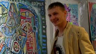 Anton Vitkovskiy explains his painting push and pull