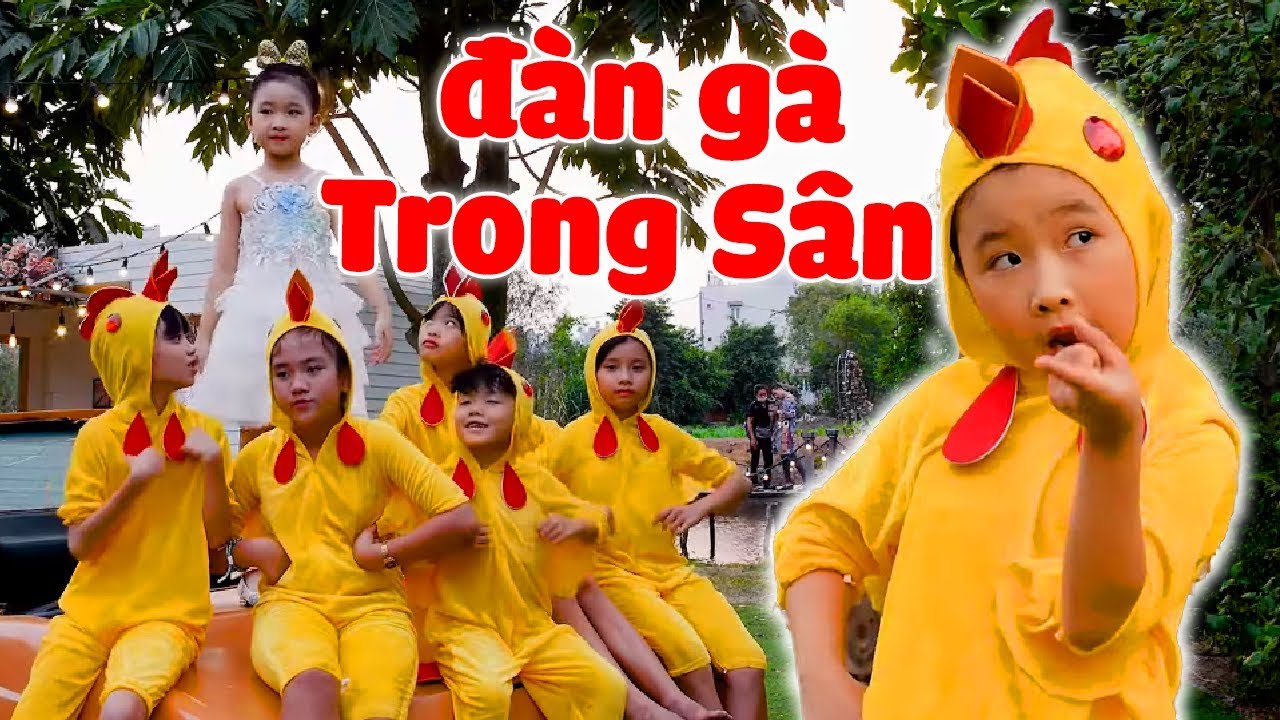 Đàn Gà Trong Sân ♫ Bé Candy Ngọc Hà ♫♫ Nhạc Thiếu Nhi... - youtube