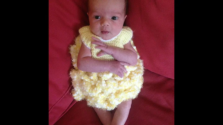 How to Crochet Baby Newborn Popcorn Spring Easter ...