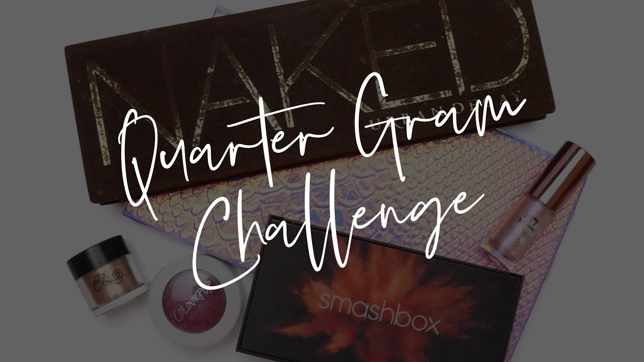 Quarter Gram Challenge - Update #1 | Eye Shadow Panning 2020