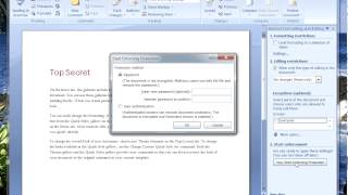 How To Lock & Protect Microsoft Word Documents
