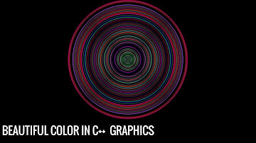 Program To Draw Rainbow With Beautiful Color