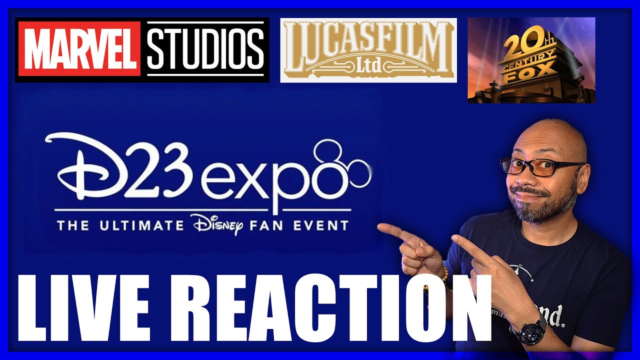 MARVEL STUDIOS, LUCASFILM, FOX - D23 LIVE NEWS REACTION! - YouTube
