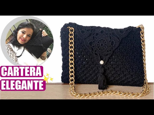 👜👜[MUY CÓMO TEJER GANCHILLO ESTA "CARTERA // YO TEJO CON CEPEDA👜👜 - YouTube