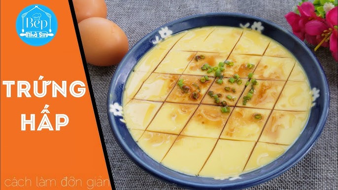 7. Biến tấu món trứng hấp với các nguyên liệu khác