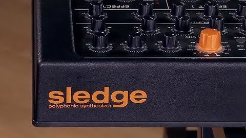Studiologic Sledge 2.0 Black Edition - Tutorial with Chris Martirano