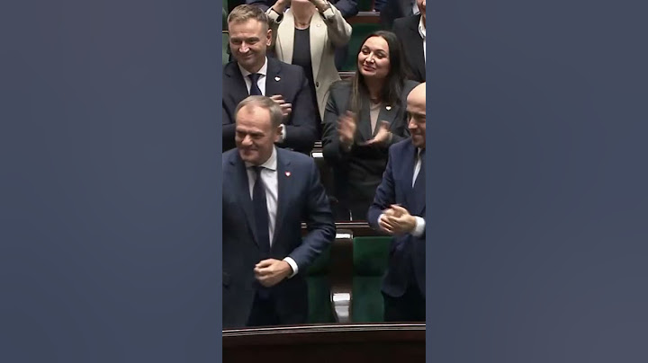 Sejm zdecydował. Donald Tusk premierem
