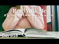 Read With Me in the Library 📚 | 30 Minutes Deep Focus | No Music | Day 818