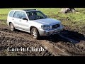 2004 Subaru Forester AWD vs Mud. Test