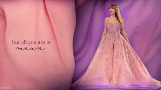 Taylor Swift - Mean (Taylor's Version) | Lyric Video