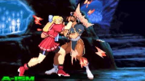 Karin Bashes Chun Li in the chest with her bare knees #karin #chunli #kneebashryona