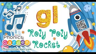 Gl Letter Blend Roly-Poly Rocket Phonics Garden