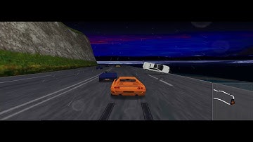 NFS 2 SE - "Night Coast" - A to B Track - Test