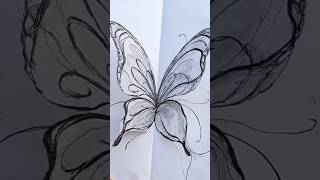 easy drawing#howrah  to draw a beautiful butterfly with pencil#sketch