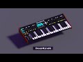 DeepMind 6 Synthesizer | Voxel Art