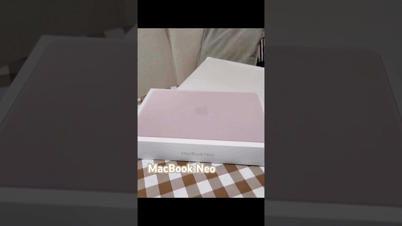  MacBook Neo｜512GB with Touch ID｜ 相隔6年再買MacBook｜apple