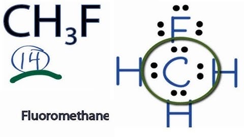 CH3F Lewis Structure: How to Draw the Lewis Structure for CH3F (Fluormethane)