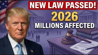 BREAKING New U S Immigration Law 2026 Passed – Millions Affected Immediately!