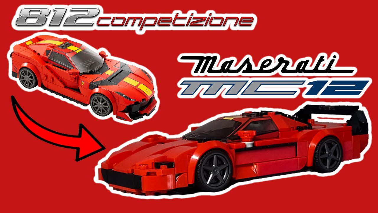 76914 Maserati MC12 - Lego Speed Champions Alternative MOC