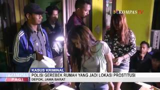 Polisi Gerebek Rumah Tempat Prostitusi