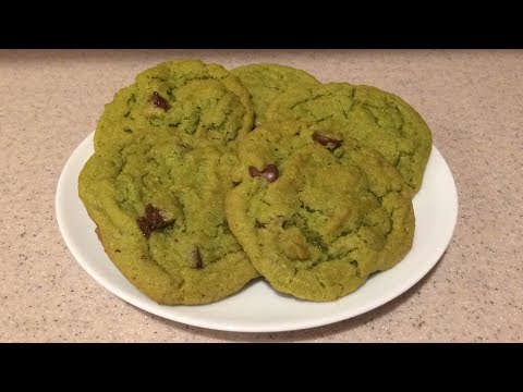 Mint Chocolate Chip Cookies