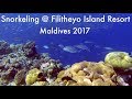 Snorkeling @ Filitheyo Island Resort - Maldives 2017