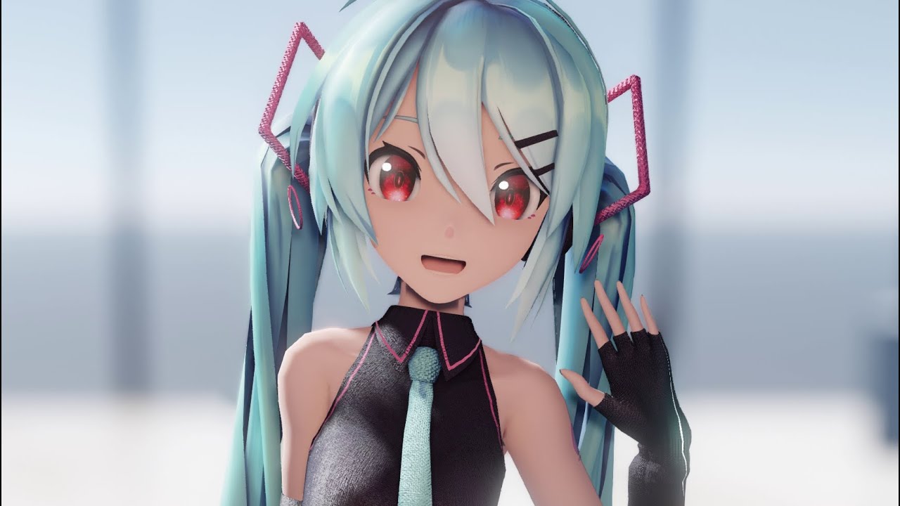 ミクがかわいい動画【モーション配布】【MMD】【初音ミク】