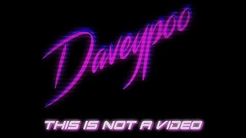 This is not a video - Daveypoo, The Mobile Music Minstrel