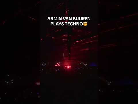 What Do You Prefer Techno Or Trance Armin Van Buuren Playing Techno At The Asot Festival