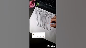 3d Art Name #youtube #youtubeshorts #shortsfeed #krstudioz #3dart #3dname #art #trending #shorts #yt