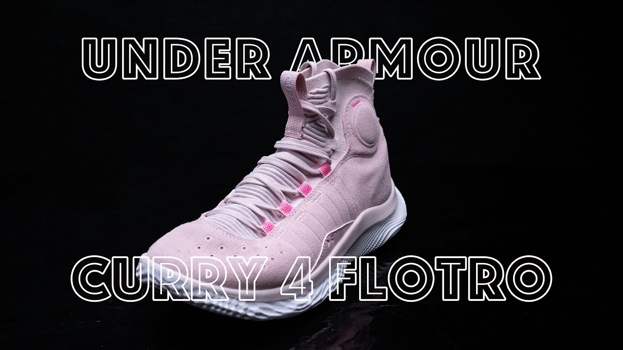 Adam sneakers] All taste the same UNDER ARMOUR UA CURRY 4 FLOTRO 