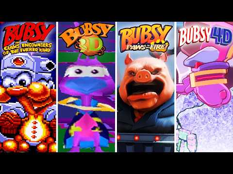 Bubsy Series - All Final Bosses + Endings (1993 - 2026)