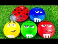 Relaxing ASMR Unboxing: Sweet Rainbow Candy, Chocolate, Lollipops | Colorful M&M's and Skittles