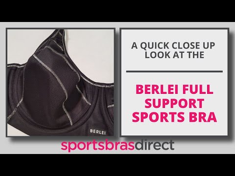 Berlei Full Support Sports Bra – Navy Pattern - Sports Bras Direct