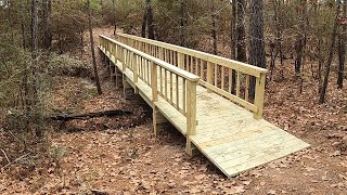 DIY: How to Build a 56 foot walking bridge, Part 1