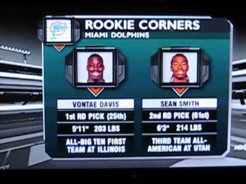 SEAN SMITH FIRST GAME IN THE NFL ( Miami against J...