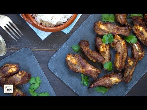Receta fácil de Costillas de cerdo fritas estilo Thai "Si krong Mu Tod" (ซี่โครงหมูทอด)