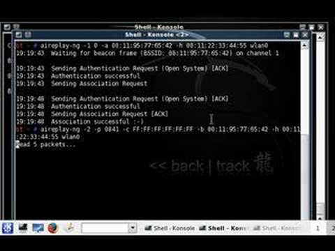 Crack wep CLIENTLESS with backtrack3
