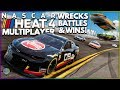 Huge Wrecks, Battles, and Wins! | NASCAR Heat 4 Multiplayer