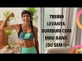 🔴Treino levanta Bumbum com mini band - Carol Borba