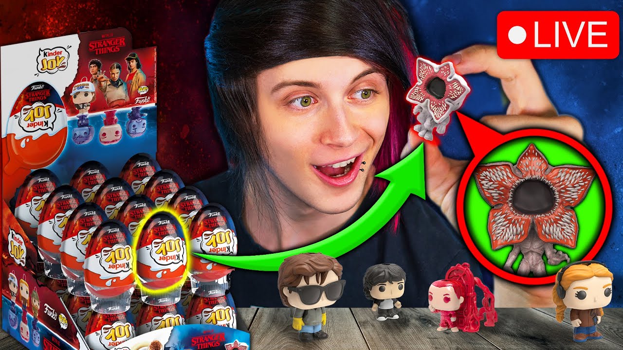 🔴 Търся НАЙ-РЕДКИТЕ KINDER ФИГУРКИ! 🔴 ( Stranger Things )