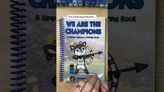 Celebrity Let’s flip through our completed Olympics coloring book! #coloring #coloringbook #olympics Wealth