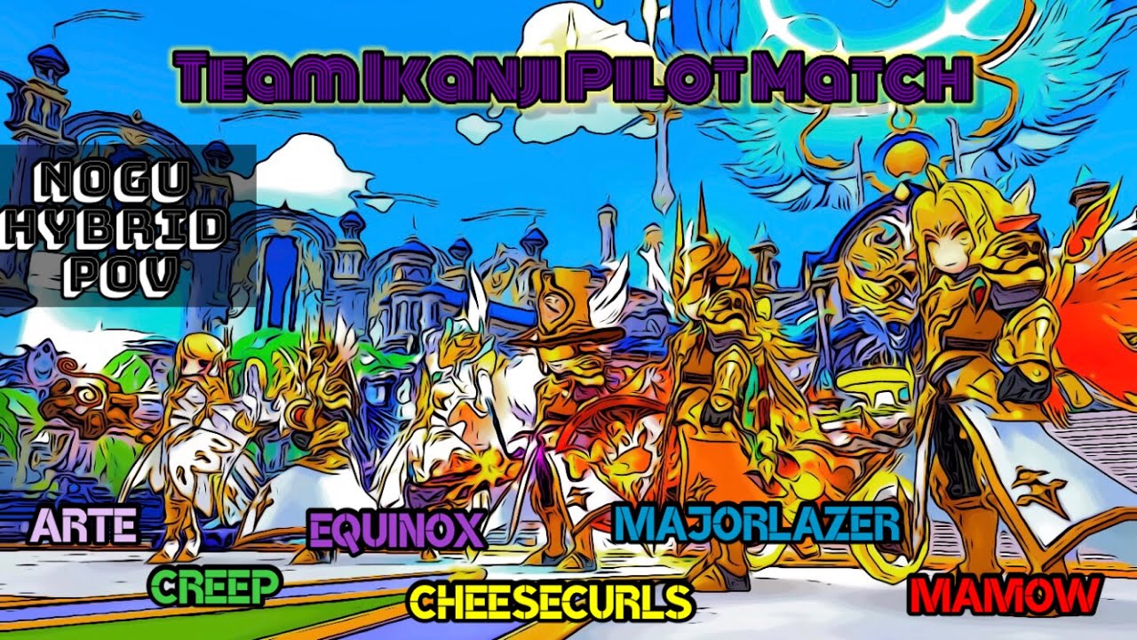 Team Ikanji Pilot Episode! 6v6 Skirmish, NoGu Hybrid PoV