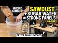 Sugar Water Turns Sawdust Into Panels Stronger Than Plywood. No Glue Required
