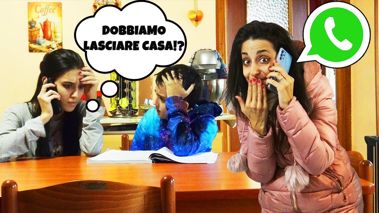 SFRATTO IMMEDIATO... DOVETE LASCIARE CASA!! SCHERZO TELEFONICO A TINA E PIPPO *si sono arrabbiati*
